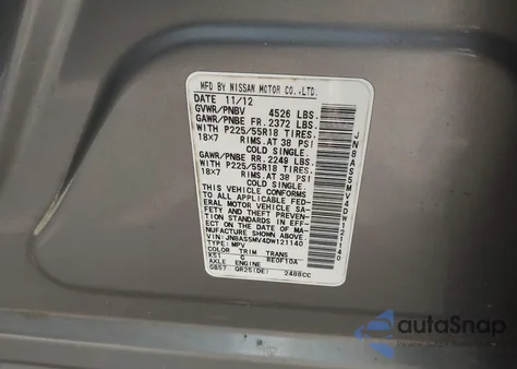 2013 Nissan Rogue Sv W/Sl Pkg from USA, damaged, VIN JN8AS5MV4DW121140